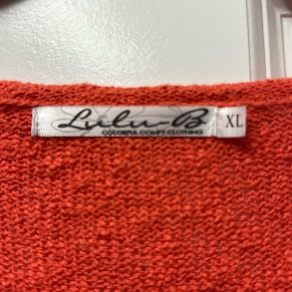 Lulu B Tunic sweater size XL - Picture 3 of 4